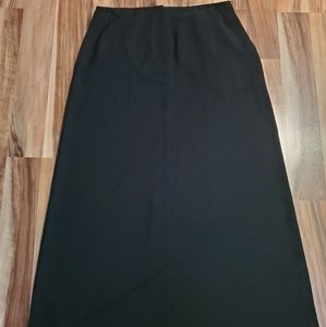 Long black skirt